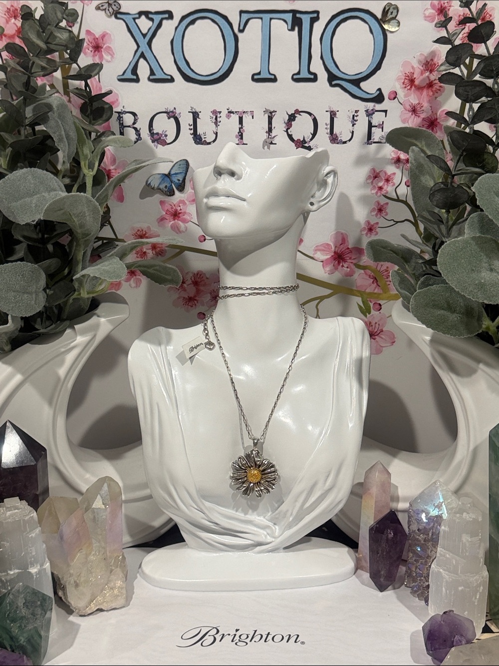 🌼 NWT RARE BRIGHTON VINTAGE ‘DAISY DEE’ Daisy necklace! Excellent condition!